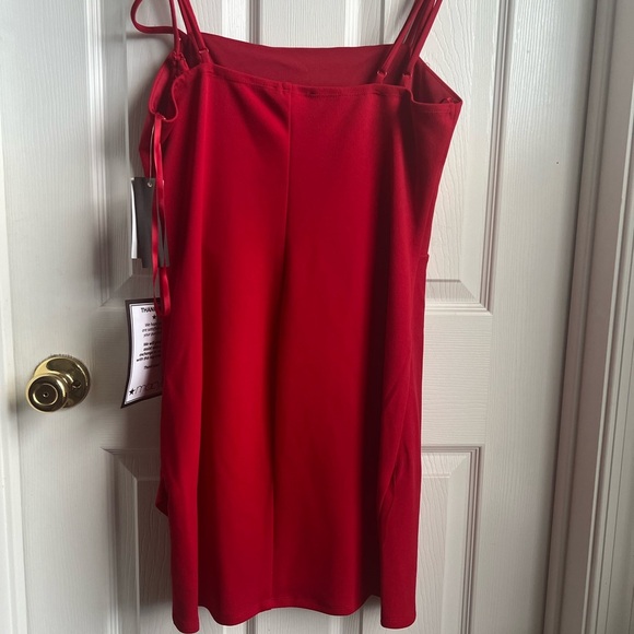 CITY STUDIO Women's Red Asymmetrical
Hem Cocktail Dress Size XL NWT - Picture 2 of 6